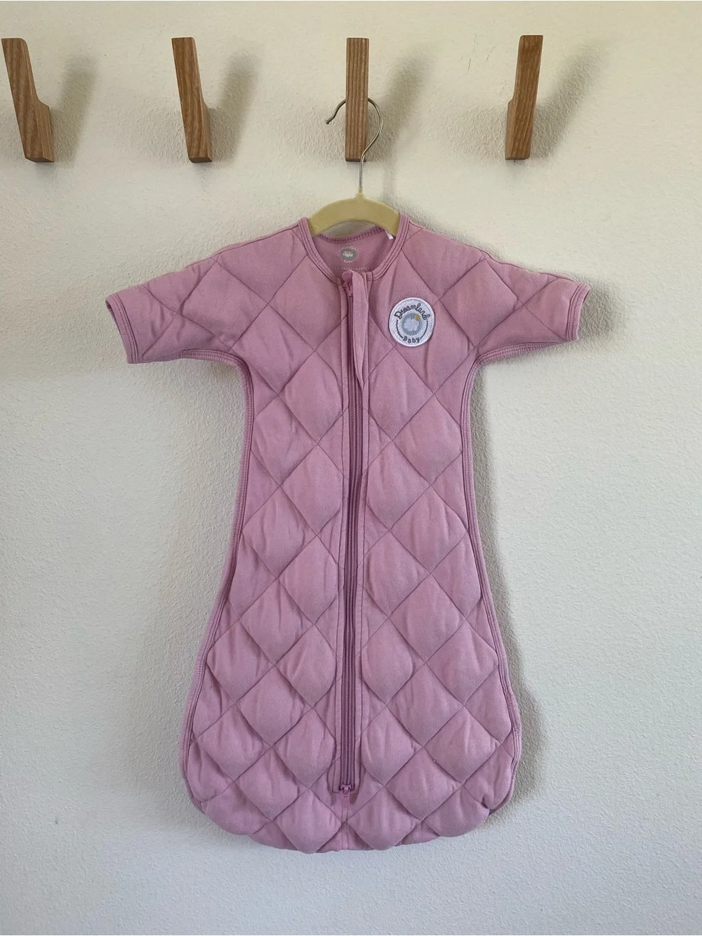 Dreamland Weighted Transition Swaddle - Misty Mauve